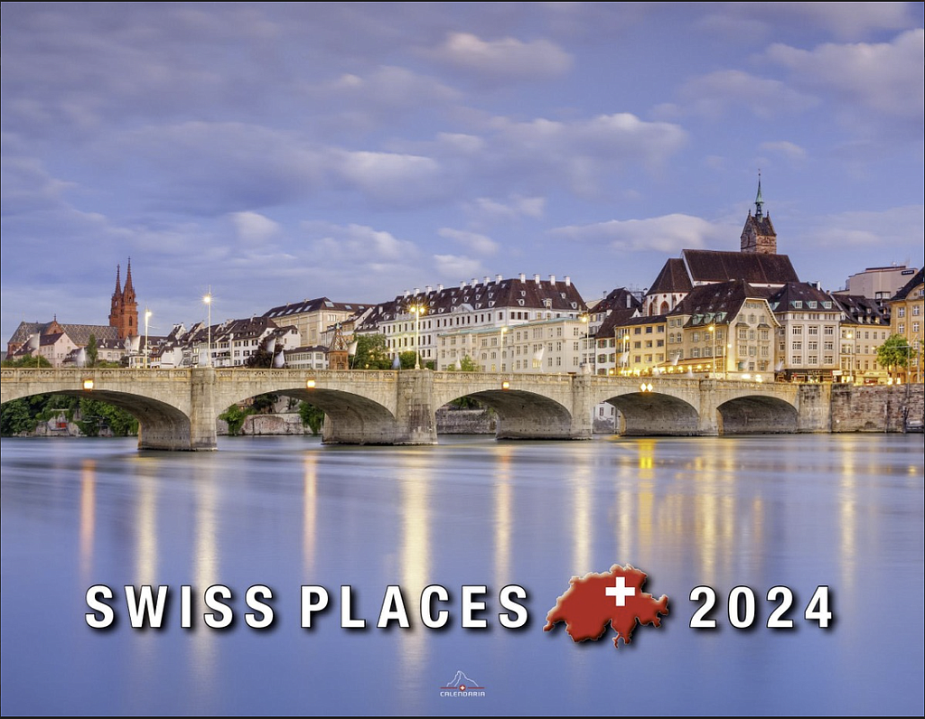 Calendrier 2024 "Swiss Places"