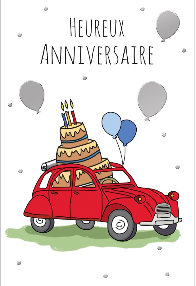 Carte Anniversaire