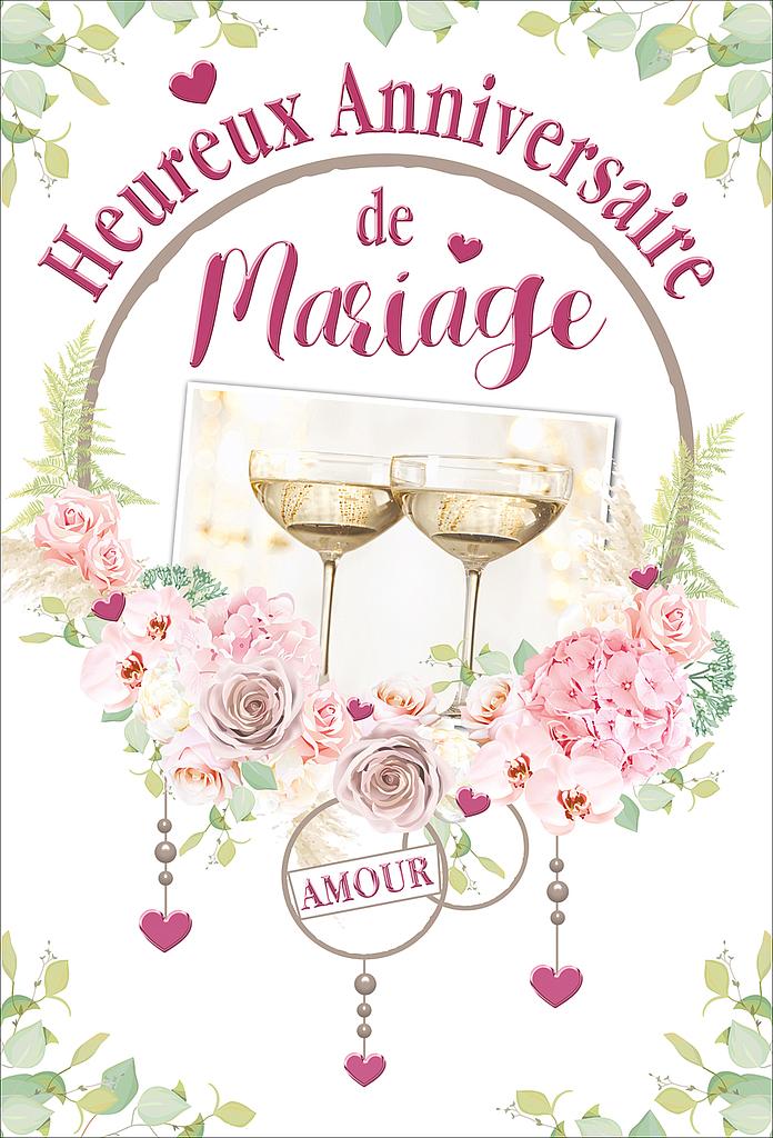 Carte Anniv. de mariage