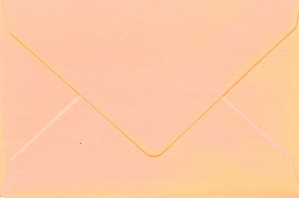 Mini-enveloppe (76x52mm) abricot
