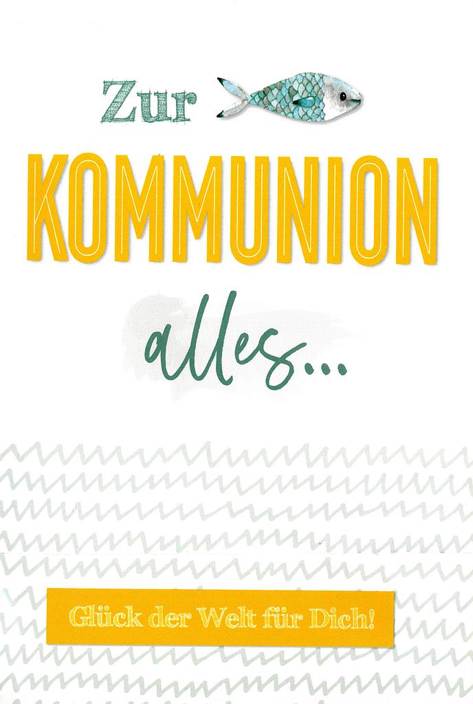 Karte Kommunion