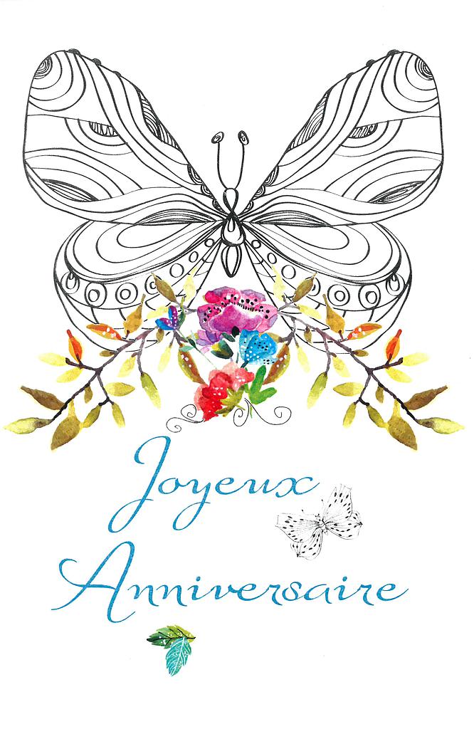 Carte Anniversaire