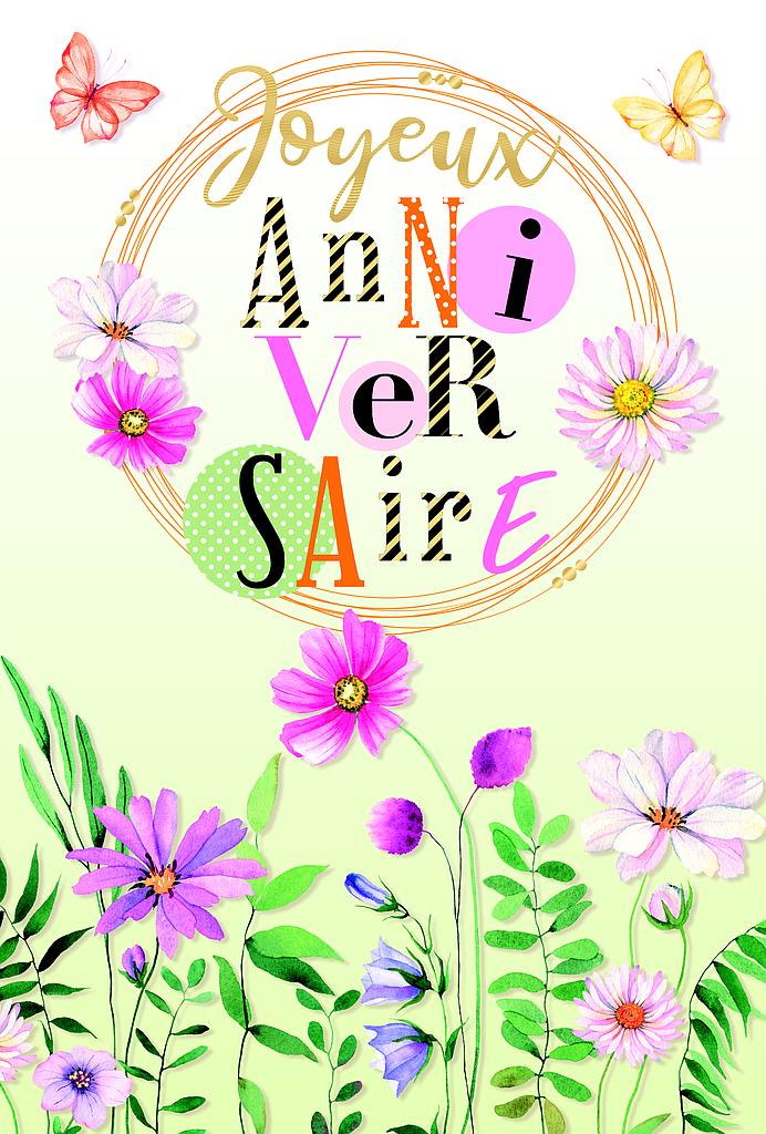 Carte Anniversaire