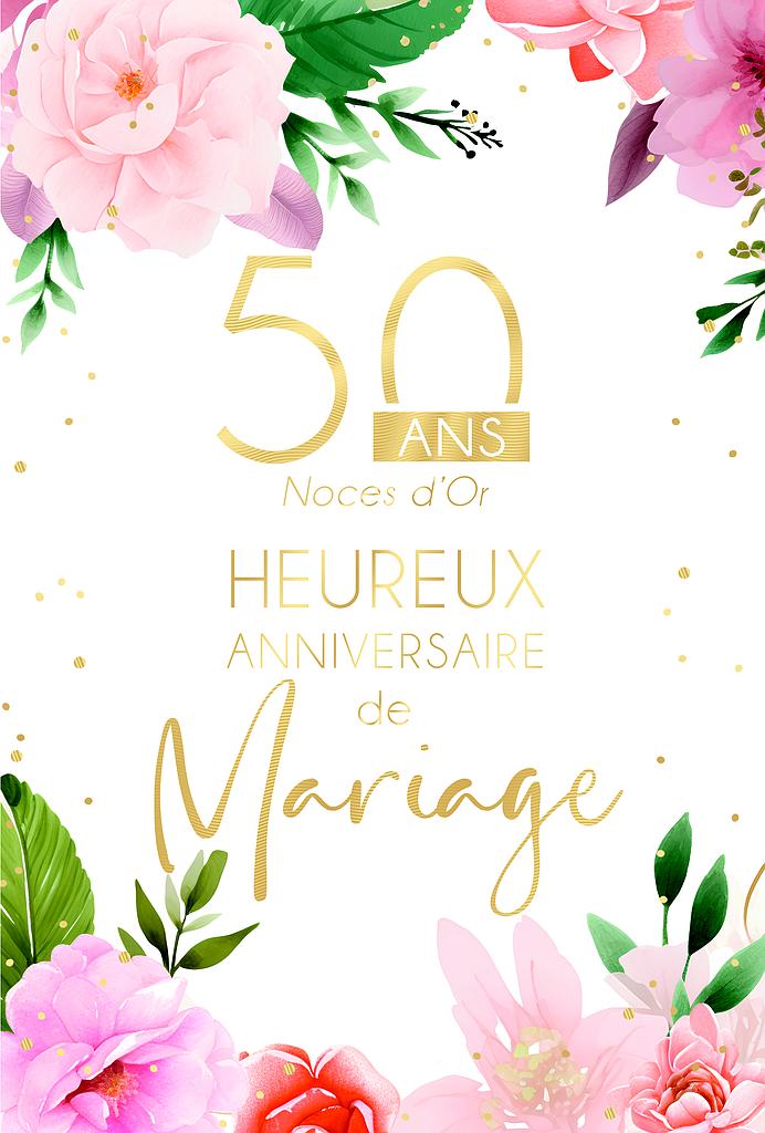 Carte Anniv. de mariage