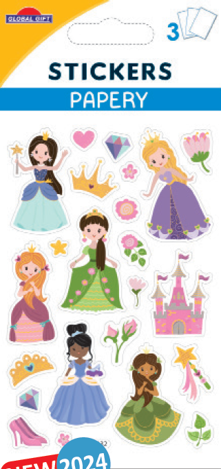 Autocollants princesses
