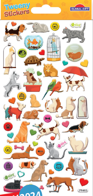 Autocollants animaux