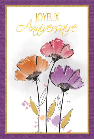 Carte Anniversaire