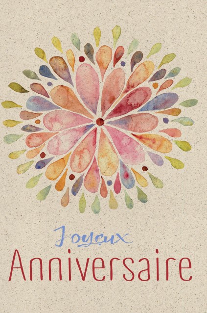 Carte Anniversaire