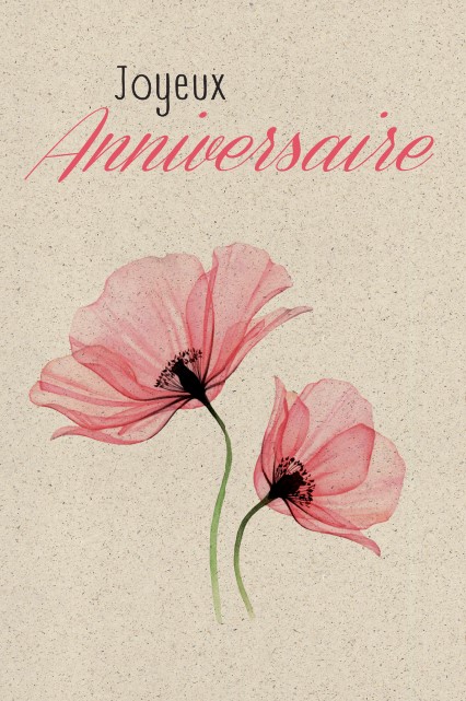 Carte Anniversaire