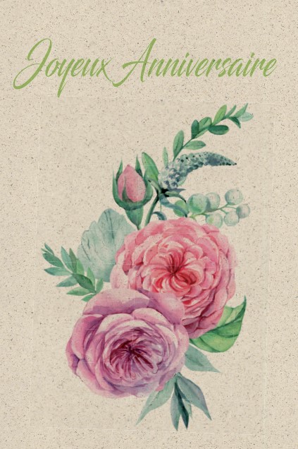 Carte Anniversaire