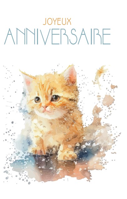 Carte Anniversaire