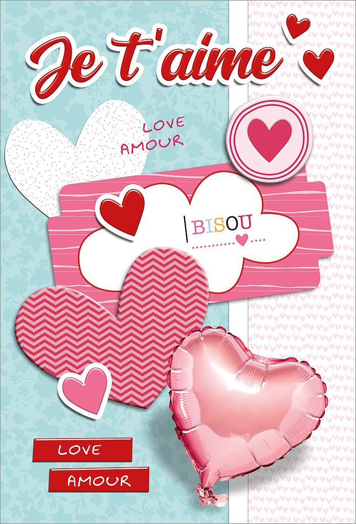 Carte "Je t'aime"