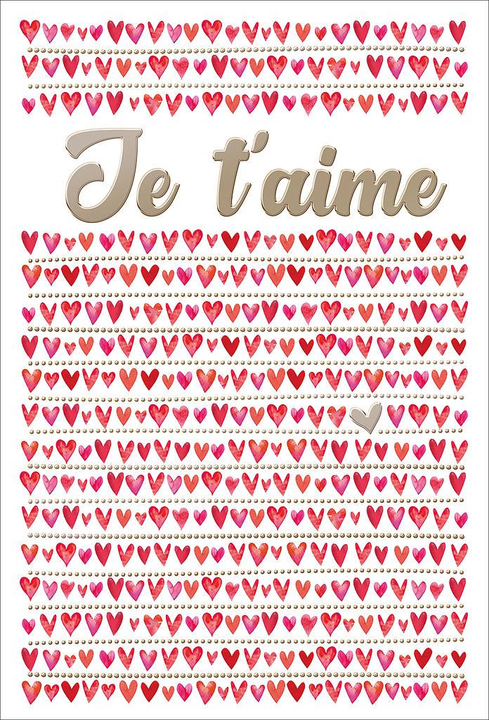Carte "Je t'aime"