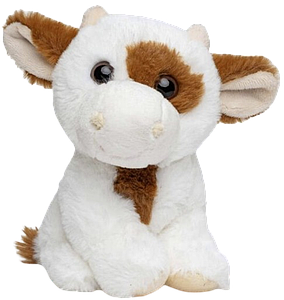 Peluche vache ~18cm