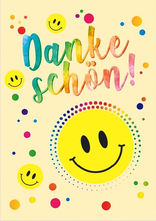Karte Danke