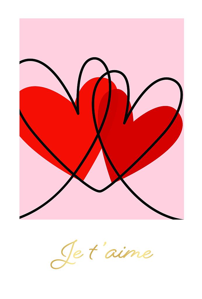 Carte "Je t'aime"
