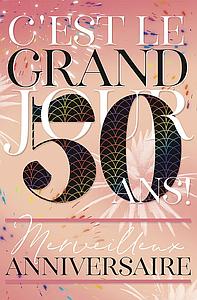 Carte Anniv. 50 ans