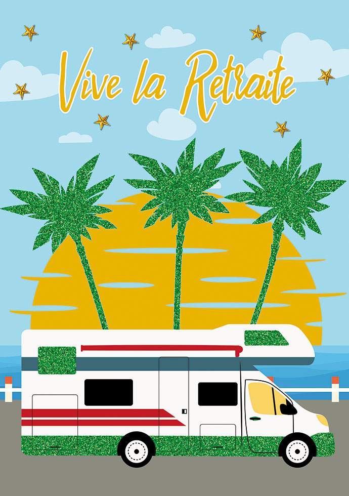 Carte A4 Retraite