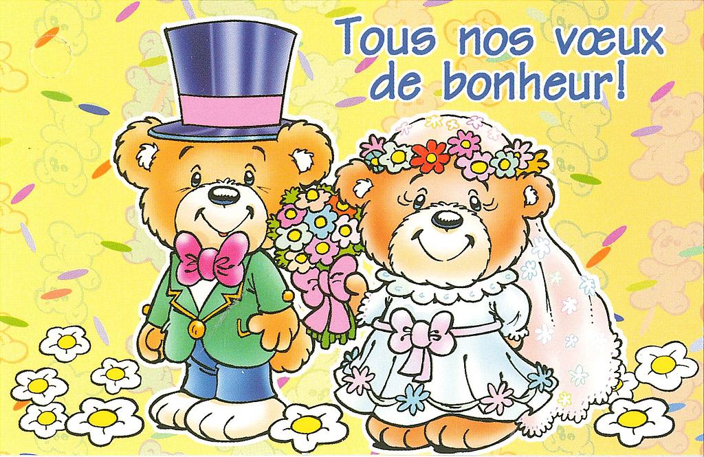 Mini cartes simples Mariage