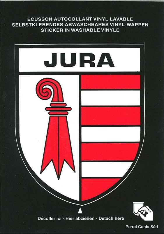 Postcards SK 491 Stickers JURA