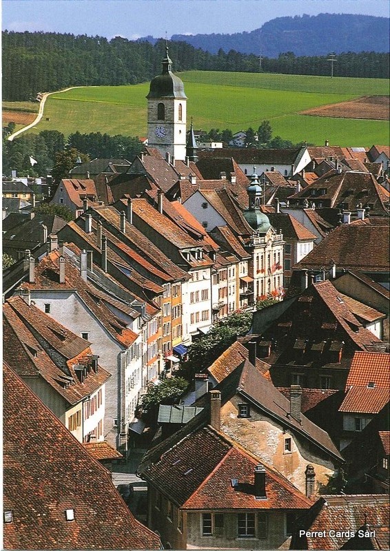 Postcards 12x17cm 40138 Porrentruy