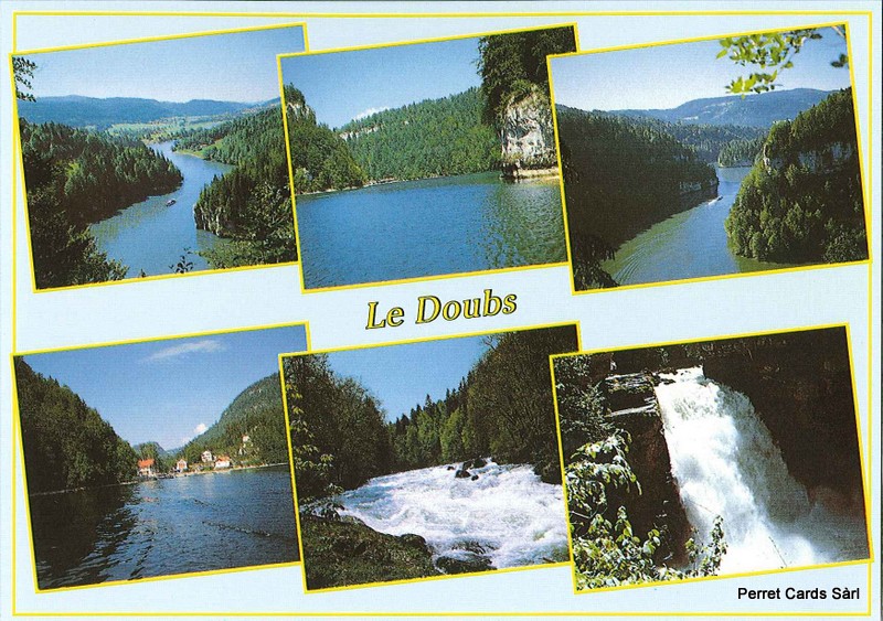 Postcards 21131 Le Doubs