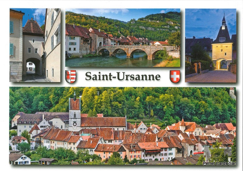 Postcards 26772 St-Ursanne (Clos du Doubs)