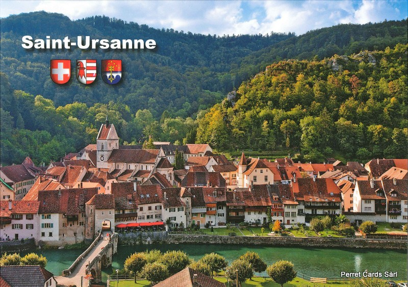 Postcards 26774 St-Ursanne (Clos du Doubs)