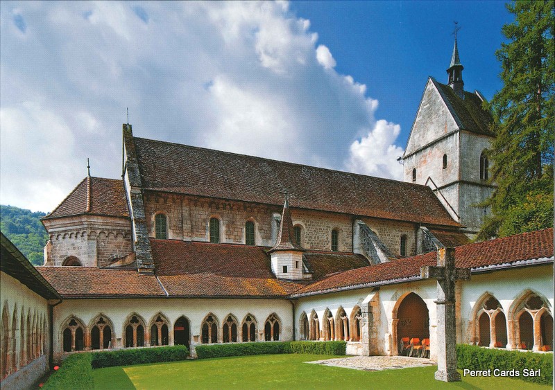 Postcards 26775 Collégiale St-Ursanne (Clos du Doubs)