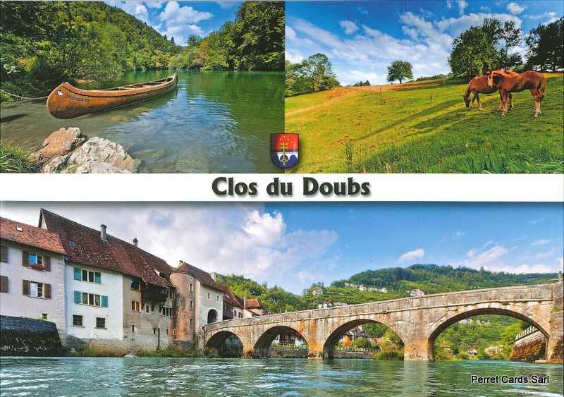 Postcards 26776 Clos du Doubs, St-Ursanne
