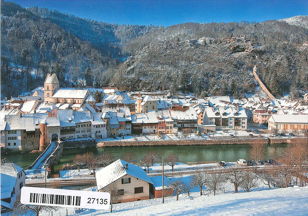 Postcards 27135 w St-Ursanne (Clos du Doubs)