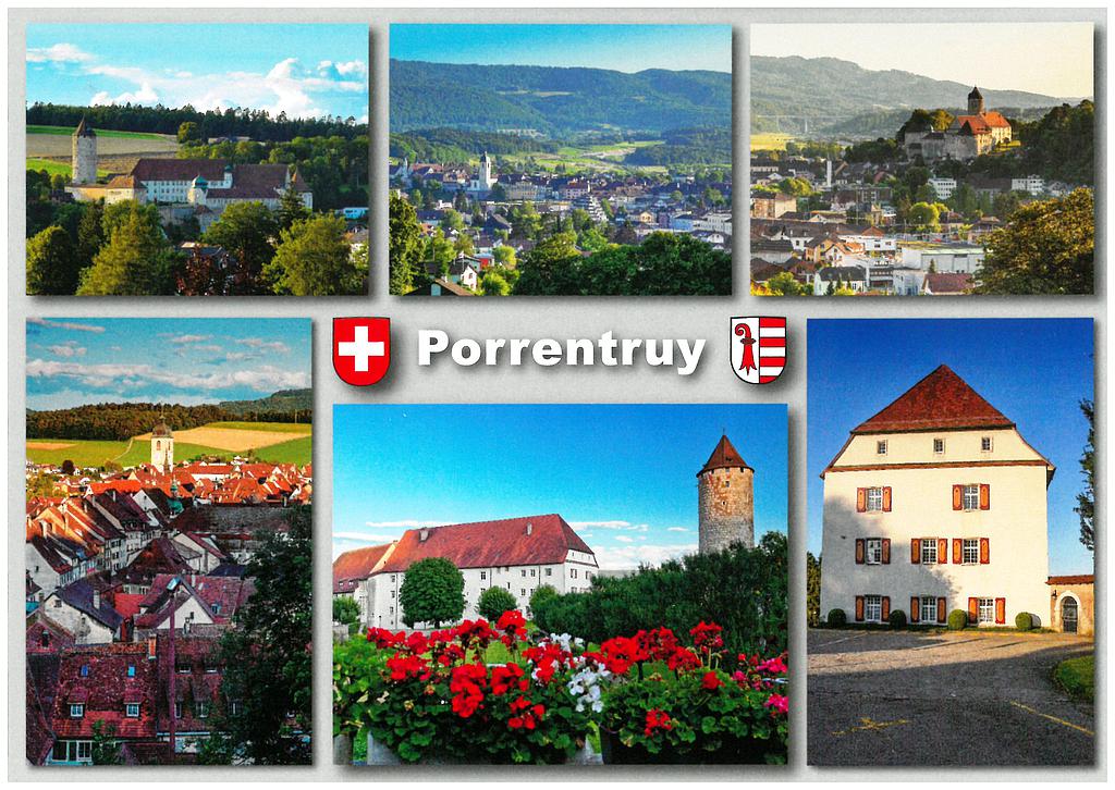 Postcards 27550 Porrentruy (ville et château)