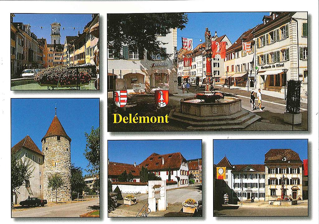 Postcards 21799 Delémont