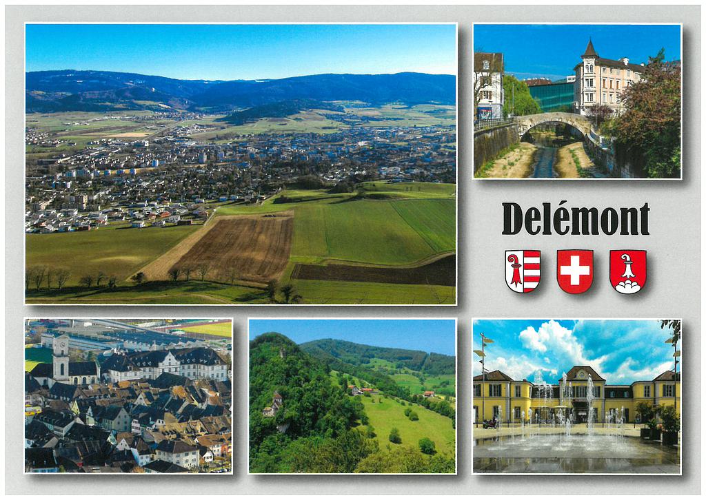 Postcards 28624 Delémont JU