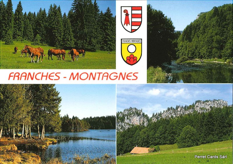 Postcards 20725 Franches-Montagnes (Freiberge)