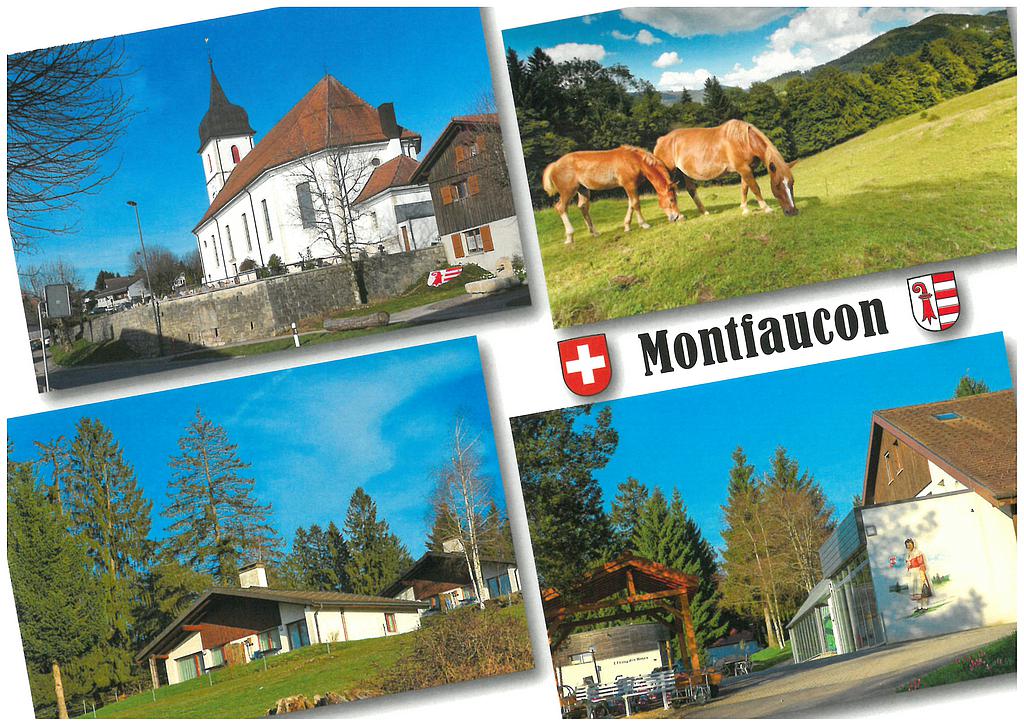 Postcards 28631 Montfaucon JU