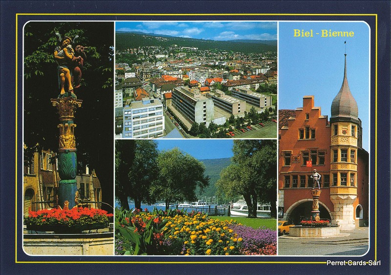 Postcards 14883 Biel - Bienne