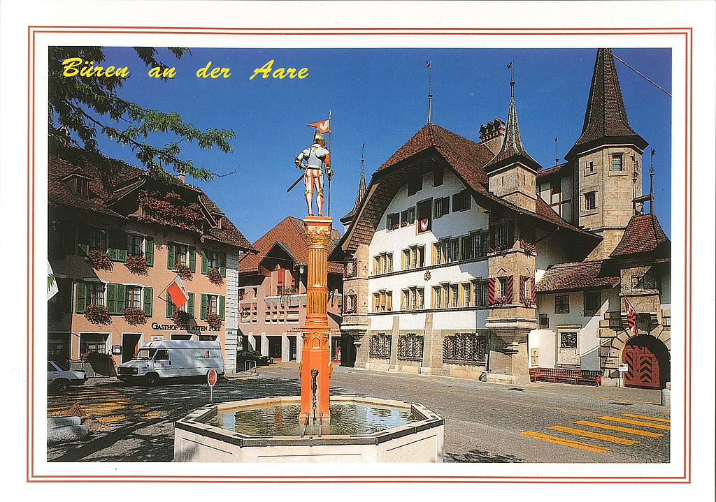 Postcards 16702 Büren an der Aare BE