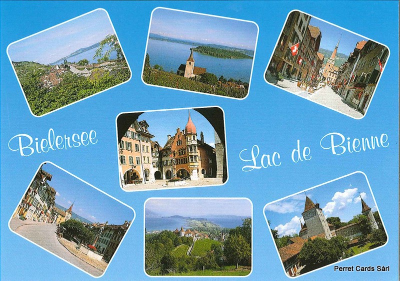 Postcards 20245 Twann, Ligerz, La Neuveville, Bienne, Le Landeron, Erlach, Nidau