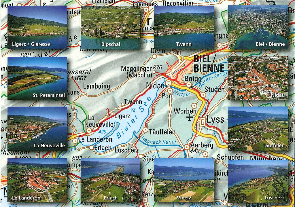 Postcards 20952 Bielersee