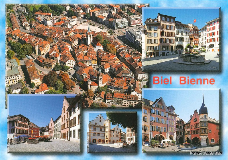 Postcards 20955 Biel - Bienne