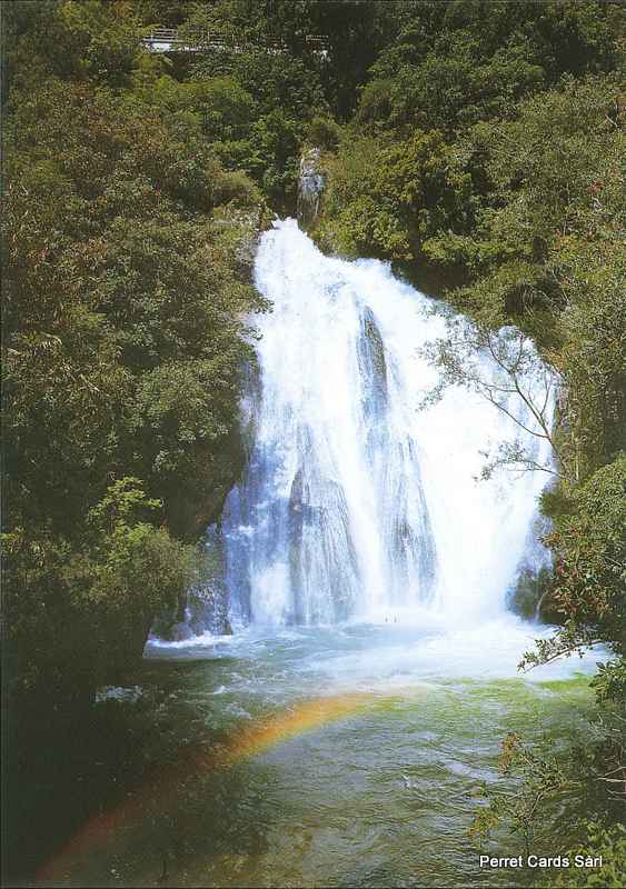 Postcards 21137 Twann (Wasserfall)