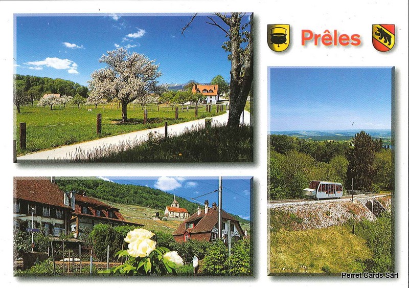 Postcards 23709 Ligerz-Tessenberg-Bahn