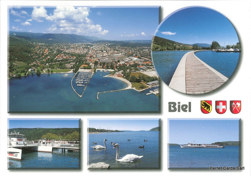 Postcards 24552 Biel (Bienne)