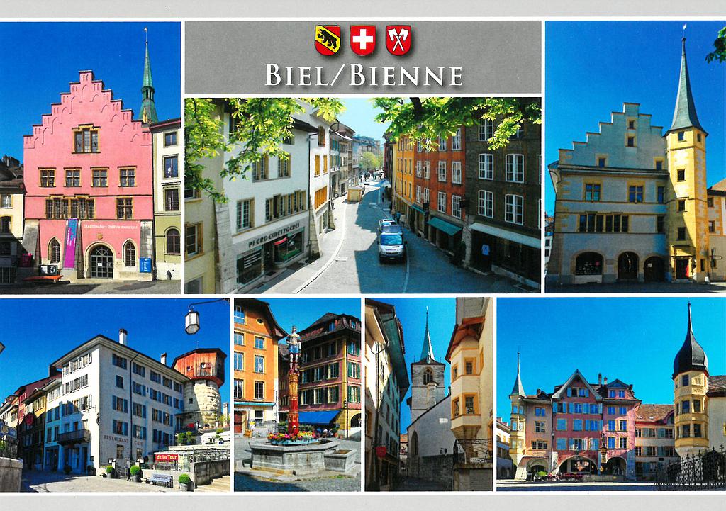 Postcards 28858 Biel - Bienne