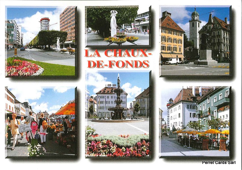 Postcards 19844 La Chaux-de-Fonds