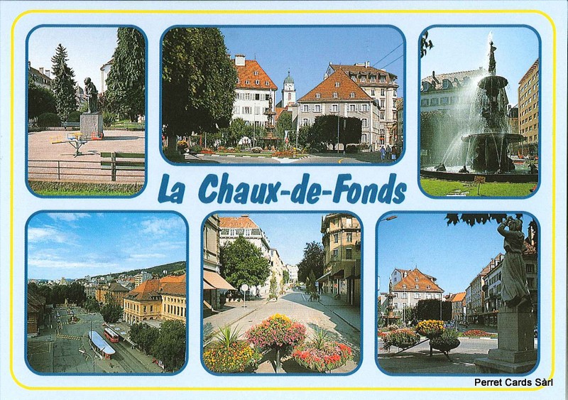 Postcards 20279 La Chaux-de-Fonds
