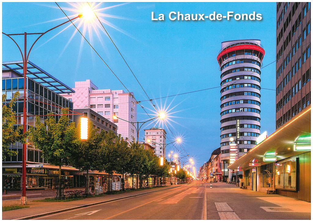 Postcards 28860 La Chaux-de-Fonds