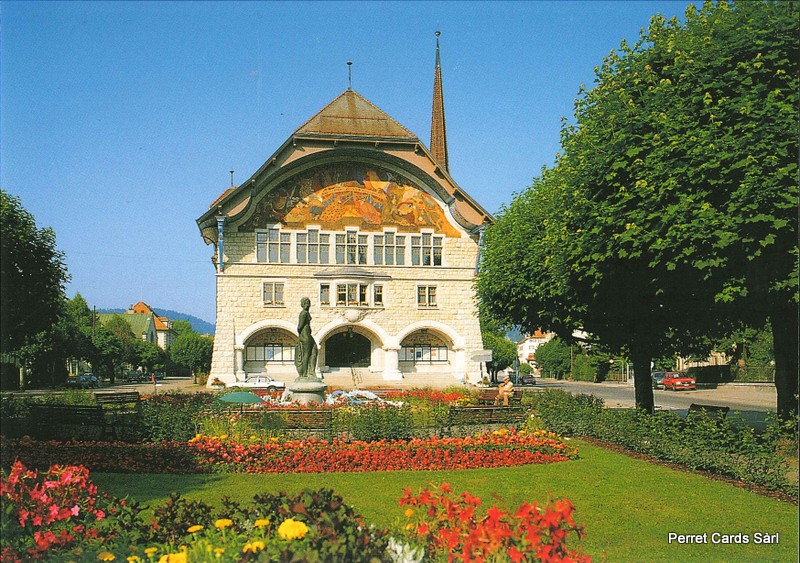 Postcards 20206 Le Locle (Hôtel de Ville)