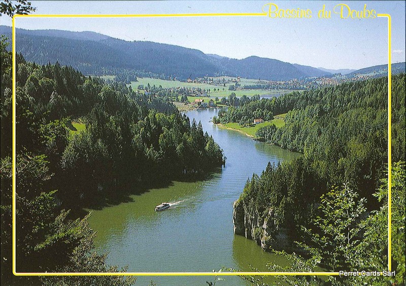 Postcards 20295 Bassin du Doubs